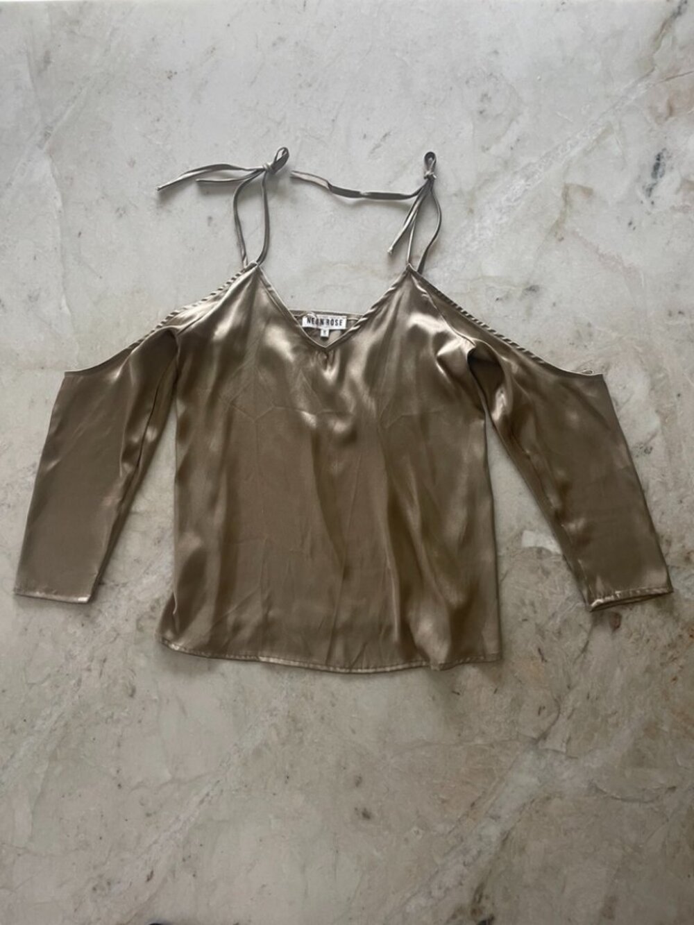 Neon Rose Women's Gold Blouse